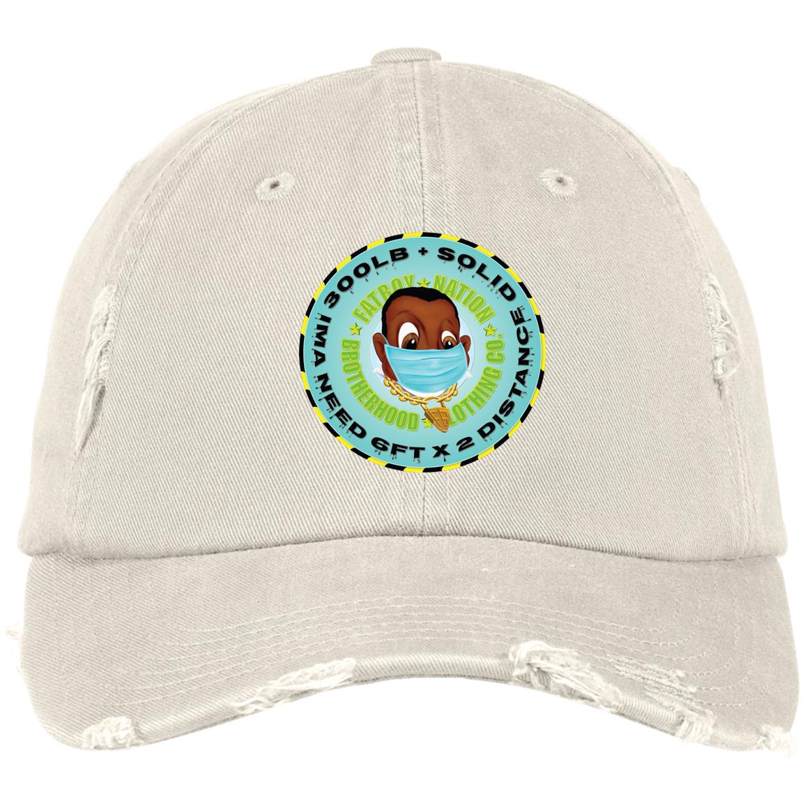 Pandemic Head Blue 300 lb (Dad Cap)