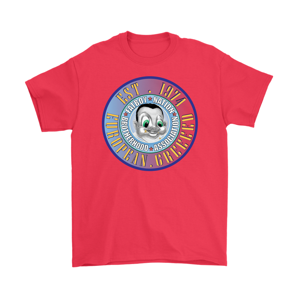 European Greed True Blue Mens (T-Shirt)