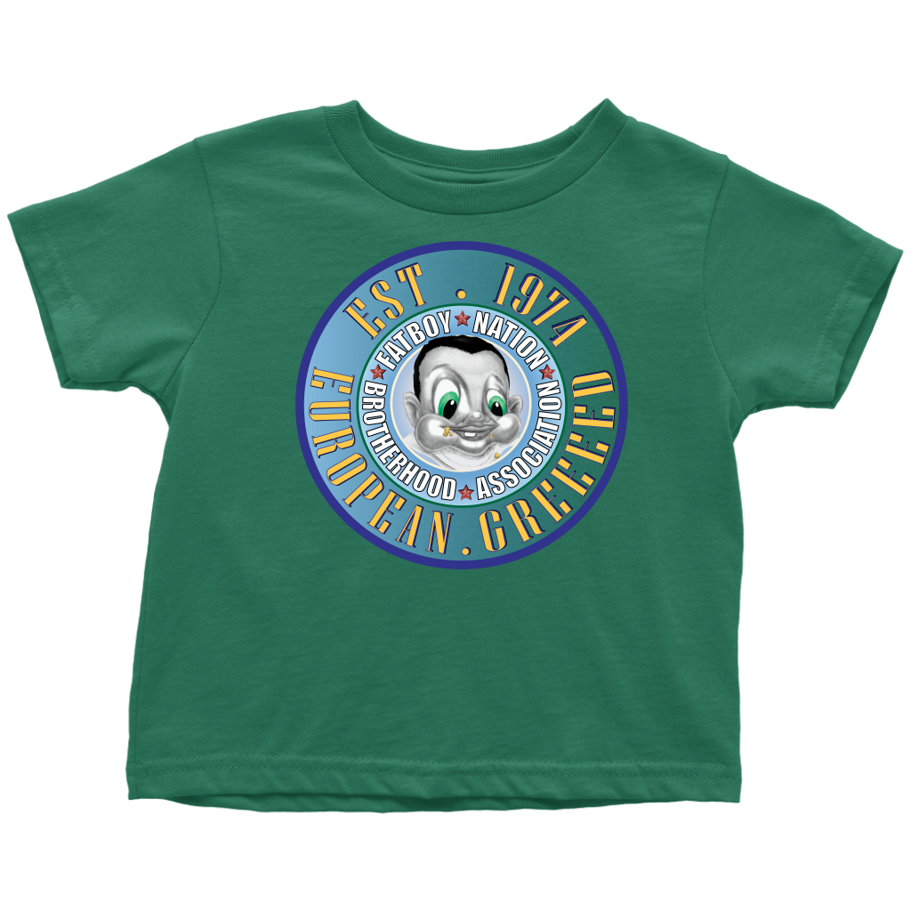Toddler FBN; True Blue European Greed (T-Shirt)